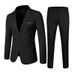Men's Clothing Two Piece Suits Men's Suits Fashion Slim Small Suits Groomsmen Suits Dress Jackets Trousers Men_viptrois.com