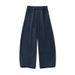 Monochrome Man- Side Stripe Textured Casual Spring Style Draped Sweatpants Loose Wide-Leg Pants High Street Trendy Brand Scimitar Sports_viptrois.com