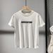 2025 Fashion Creative Design Sense Color Ink Splashing Printing Short Sleeve T-Shirt Men's Daily Loose Casual T-Shirt_viptrois.com