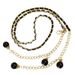 Pearl For Women Fashionable Thin Chain Simple Versatile Dress Belt Decoration Belly Dance Waist Accessory_viptrois.com