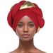 Muslim hat African Muslim casual fashion color matching twist headscarf hat cross forehead thick braid women's pullover hat_viptrois.com