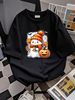 Cute Halloween Ghost Cozy Pumpkin Autumn Leaves T-Shirt Versatile Designer Clothes Women Summer Stylish Slightly Fashion Women Top Graphic Tees Graphic Soft Female Casual Stretched Streetwear T-Shirt For Women Casual Breathable Unisex_viptrois.com