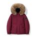 Winter-Ready Unisex Parka With Luxe Fur Collar – Ultra-Warm Down-Filled Coat For Extreme Cold, Water-Resistant & Windproof_viptrois.com