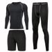 Unisex Quick-Dry Fitness Set – Milk Silk Workout Outfit For Running, Basketball & Gym (Short Sleeve + Long Pants, Summer-Ready)_viptrois.com