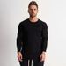Cross-border Fitness Long-sleeved T-shirt Slim-fitting Sweat-absorbing Breathable Bottoming Shirt Cotton Light Plate Solid Color Top Foreign Trade_viptrois.com