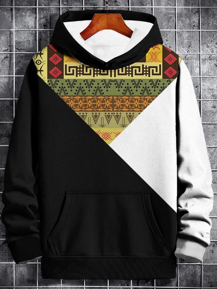 Independent Station Cross-Border Hooded Sweatshirt Men's Hot-Selling 3D Printed Jungle Hunting Hoodie_viptrois.com