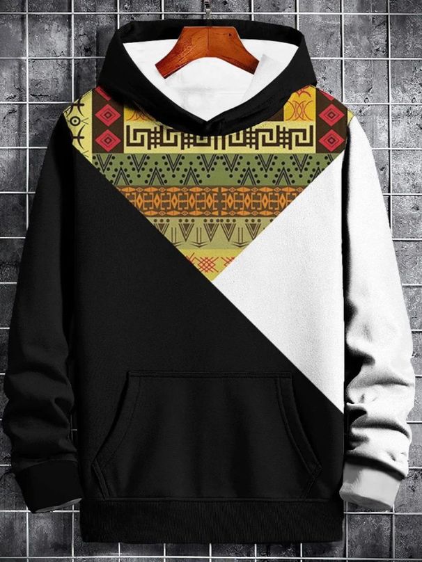 Independent Station Cross-Border Hooded Sweatshirt Men's Hot-Selling 3D Printed Jungle Hunting Hoodie_viptrois.com