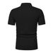 Wish Men's Summer Sports Fitness T-Shirt Casual Lapel Short Sleeved Half Zip POLO Shirt European American Cross Border Foreign Trade_viptrois.com