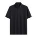 Men's Clothing Short Sleeved Men's Summer Stand Up Collar Polo Stretch T Shirt Sports Ice Sense T Shirt Custom Printed Words_viptrois.com