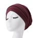 Satin-Lined Pleated Pile Nightcap – Women's Confinement Turban Hat For Comfort & Style_viptrois.com