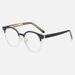 Women's Glasses Retro Plate Round Frame Men's And Women's TR90 Plug In Feet Anti Blue Light Glasses Frame Myopia Can Be Matched_viptrois.com