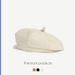 Women's Spring And Autumn British Style Versatile Artistic Octagonal Soft PU Leather Pumpkin Hat Korean Fashion Beret_viptrois.com
