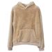 Young Men's Double Sided Fleece Hooded Sweatshirt Winter Pullover Fleece Lined Top Warm Comfortable Casual Knitwear_viptrois.com