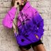 Autumn Winter New Women's Clothing Fleece Printed 3D Hooded Sports Jacket Sweatshirt Casual Long Sleeve Women_viptrois.com