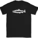 Trout Fishing Landscape T-Shirt Mens Womens Tees Top Hobby Rod Cast Reel Fathers Day Gift Tee_viptrois.com