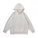 Vintage Washed Hoodie Men's Oversized Pullover Sweatshirt 350g Heavyweight Cotton Streetwear Casual Unisex_viptrois.com