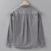 Cotton Casual Shirt Men's Long Sleeved Loose Versatile Top Workwear Double Pocket Shirt Jacket_viptrois.com