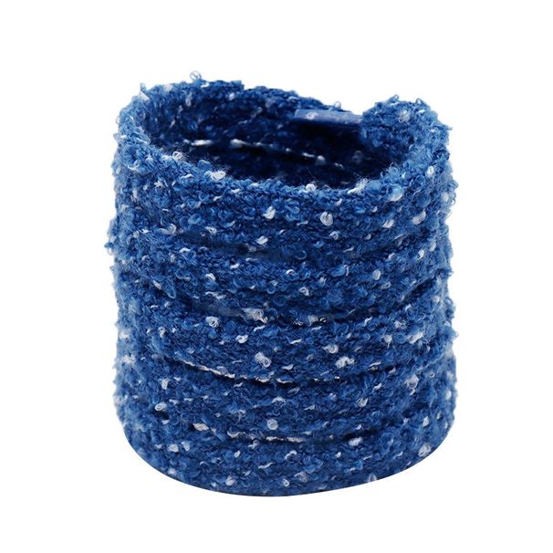 Flat Fluffy Shoelaces 1.55cm Wide_viptrois.com
