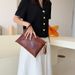 Women's Bags Autumn And Winter Textured Retro Bag For Women New Texture Design Underarm Bag Fashionable Tassel Pleated Shoulder Bag_viptrois.com