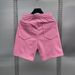 Men's Clothing Summer New Style Button Splicing Sports Shorts Men's Fashion Brand Loose Straight Fashion Outerwear Casual Four Point Pants_viptrois.com