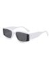 New Square Narrow Frame Inlaid Rhinestones Ladies Fashion Sunglasses Multi Color Luxury Rhinestone Sunglasses T1395_viptrois.com