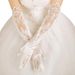 Unisex Luxury long lace cutout sequin embroidered wedding glove bag refers to a white dress wedding accessory_viptrois.com