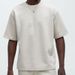 Men's Clothing New Solid Color Round Neck Short Sleeve Fashionable Casual Foreign Trade Men's All Match Tops_viptrois.com