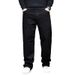 Winter Pure Black Jeans For Men, Thick And Warm Business Jeans For Men, Plus Fat And Plus Size, Plus Plush Jeans For Men_viptrois.com