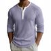 "Men's Digital Print Henley Shirt - Breathable Polyester V-Neck With 3-Button Placket, Motorcycle & Geometric Patterns (Sizes S-5XL)"_viptrois.com