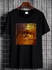 The Tea Party 1995 Fire In The Head Shirt Graphic Summer Breathable Casual Versatile Designer Clothes Stylish Comfortable Fashion Soft_viptrois.com