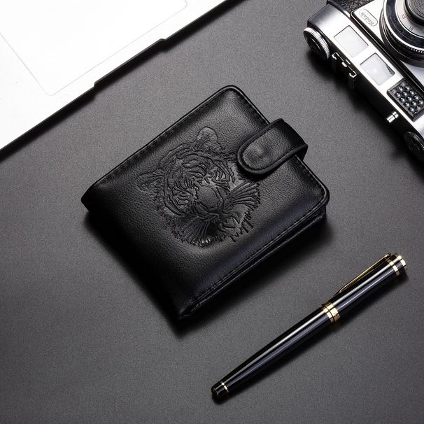 Wallet Card Cases Retro Men's Wallet High End Multi Card Slot Wallet Short Coin Purse Card Holder New Model_viptrois.com