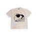 Heavyweight Pure Cotton Oversized Trendy Brand Eye Print Loose Short Sleeved T-Shirt Y2K Style For Couples And Men_viptrois.com