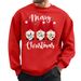 Pure 2025 Autumn Winter Hot Sale Crew Neck Printed Christmas Pattern European American Plus Size Men's Sweatshirt_viptrois.com