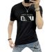 One Piece From The Source Factory Is Sent On Behalf Of Men's 2024 Summer Letter Printing Short Sleeves, Trendy And Breathable Mercerized Cotton_viptrois.com