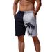 Men's Quick-Dry Beach Shorts With Stylish Prints - Lightweight & Breathable For Summer, Swimming, And Casual Wear_viptrois.com