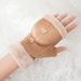 Women's Gloves Suede Flip Cover With Finger Loosening Function For Women, Autumn And Winter, Outdoor Cycling, Wear Resistant And Durable_viptrois.com