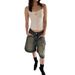 Men's Clothing Hand Painted Ink Splashed Monkey Spray Dyed Washed And Distressed Denim Shorts High Street Chic Design Trendy And Handsome_viptrois.com