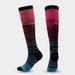 New multi-color gradient striped pressure socks selling sports mid-tube socks for men and women compression socks_viptrois.com