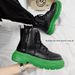 European Warm Series Men's Martin British Style Motorcycle High Top Leather Trendy 2025 Autumn Winter New Boots Large Size Work Shoes_viptrois.com