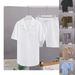 Men's Summer Loungewear Set - Breathable Cotton-Blend Short Sleeve Shirt & Relaxed Shorts, Lightweight & Comfortable For Home, Travel & Casual Wear_viptrois.com