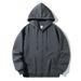 American Style Oversized Drop Shoulder Cardigan Hoodie Men's Spring Autumn Youth Long Sleeve Jacket Women's Knitted_viptrois.com