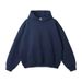 Men's Oversized Hooded Sweatshirt 360GSM Heavyweight Cotton Blend Pullover Casual Streetwear For Teens & Adults_viptrois.com