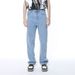 Men's Clothing Spring New Products Hong Kong Style Simple Classic Basic Washed Light Color Jeans Trend_viptrois.com