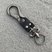 Retro Cross Flower Handmade Cowhide Keychain Niche Personality Car Key Wear Bag Pendant_viptrois.com