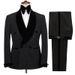 Men's dress plus-size wedding dress Host suit Show business suit jacket_viptrois.com