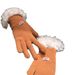 2024 New Korean version Plush Edge Gloves for Women in Winter, Thickened Warm Wool Knitted Finger Gloves, Touchscreen_viptrois.com