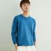 1 Autumn Winter Men's Crew Neck Sweater Pullover V-Neck Loose Plus Size Long Sleeve Knitte Base Shirt Inner Wear_viptrois.com