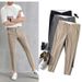 Men's Clothing Men's Small Suit Pants Nine Points Thick Straight Slim Feet Casual Suit Pants_viptrois.com