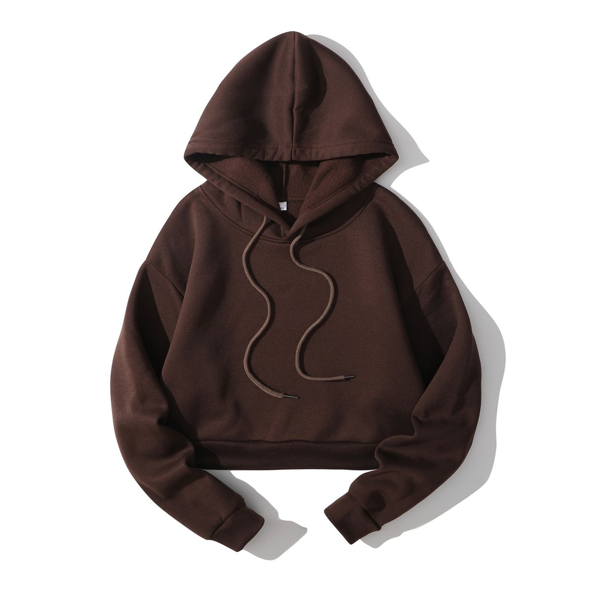 Men's Clothing Short Pullover Hooded Belly Exposed Sweatshirt High Waist Fleece Sweatshirt_viptrois.com