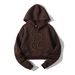 Men's Clothing Short Pullover Hooded Belly Exposed Sweatshirt High Waist Fleece Sweatshirt_viptrois.com